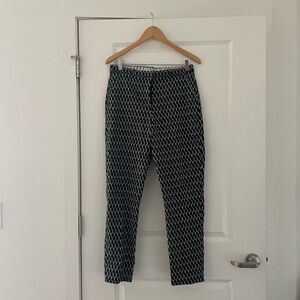 LK Bennett TR Tora Pants Printed Career Classic